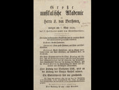 Una gioia che si canta da 200 anni. Il 7 maggio 1894 Beethoven dirigeva per la prima volta la Nona Sinfonia, la “Corale”