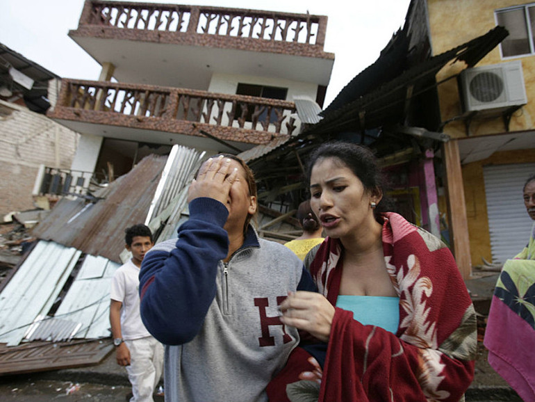 Ecuador, dopo il terremoto scatta la solidarietà