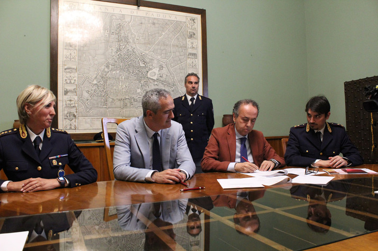 A Padova firmato il primo protocollo tra Università e Polizia di Stato 