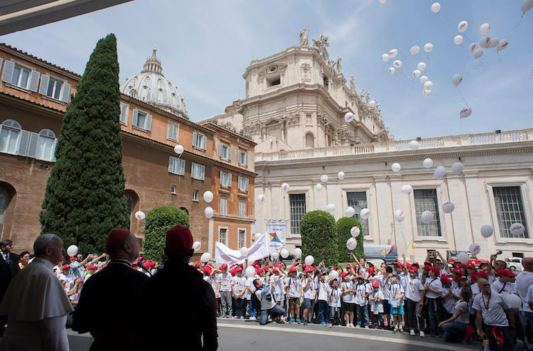 Arriva il Treno dei bambini: più di 500 alunni di Milano e Roma vanno da Papa Francesco