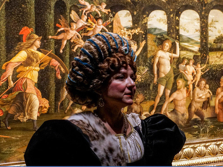 Debutta la nuova visita animata di teatrOrtaet nel palazzo ducale di Mantova su Isabella d'Este
