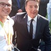 Francesco Bettella con Matteo Renzi