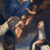 Madonna in cielo con i santi Domenico, Caterina e Rocco