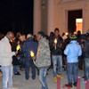 La domenica delle Palme a Cona è stata proceduta dalla via crucis, il venerdì sera, assieme ai migranti della base di Conetta