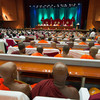 Monaci buddisti all'incontro interreligioso