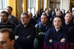 Il vescovo Claudio ha radunato sacerdoti e laici per un'importante notizia che riguarda la chiesa di Padova