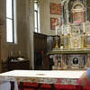 07 Il vescovo Claudio e il vescovo Egidio di fronte all'altare del santuario delle Grazie a Curtatone