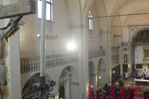 Dalla cantortia della chiesa di Santa Maria in Vanzo