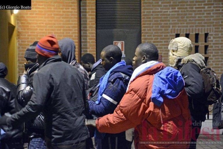 Migranti di Cona a Piove di Sacco. Dichiarazione della chiesa di Padova