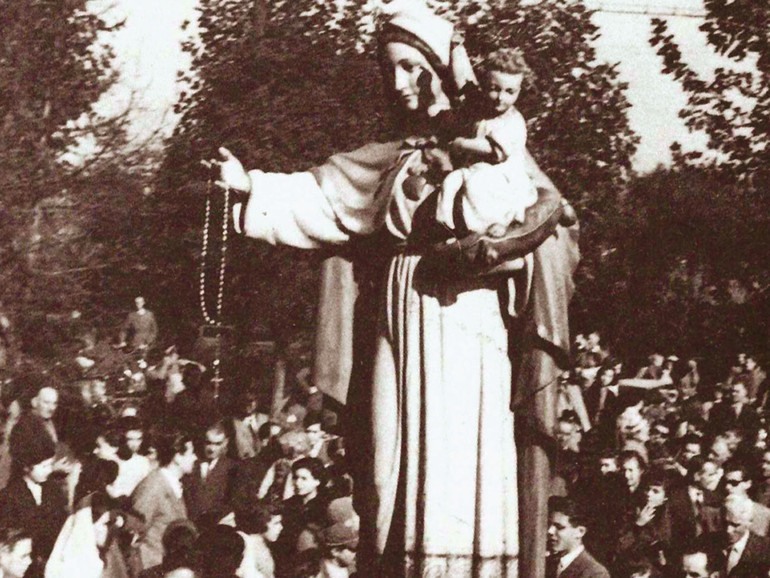 6 marzo. 70 anni fa la Madonna Pellegrina attraversò la diocesi
