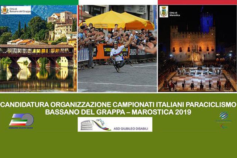 A Bassano del Grappa e Marostica i Campionati di ciclismo paralimpico 2019 