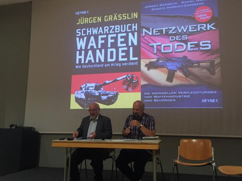 A lezione da Jürgen Grässlin: “Chi semina armi, raccoglie profughi”