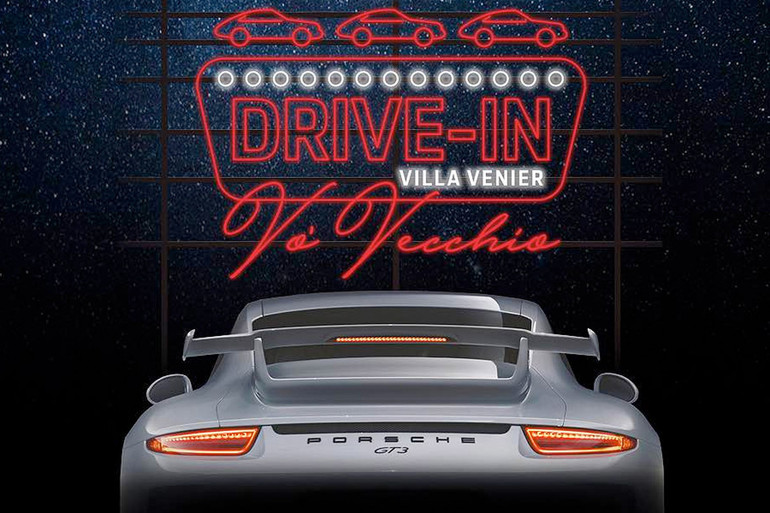 A luglio il cinema riparte da Vo’ con il Porsche Drive-In