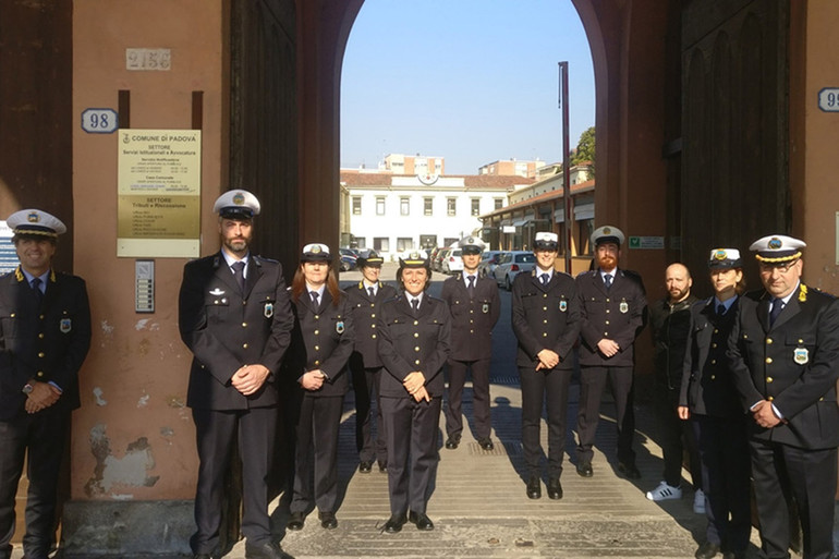A Padova otto nuovi ufficiali di Polizia locale