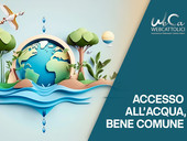 “Accesso all’acqua, bene comune”.  Mercoledì 26 aprile nuovo Tutorial WeCa