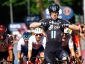 Alberto Dainese, a maggio ha vinto la sua prima tappa al Giro. Sul sellino del destino