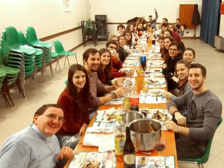 Albignasego. In canonica cena con dibattito Albignasego. In canonica cena con dibattito