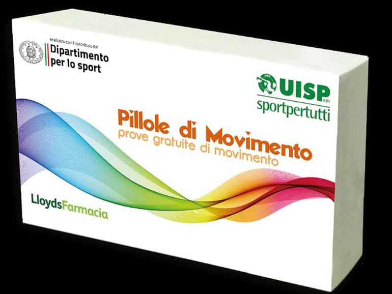 Arrivano in farmacia le “Pillole di movimento”: così Uisp rimette in moto gli italiani