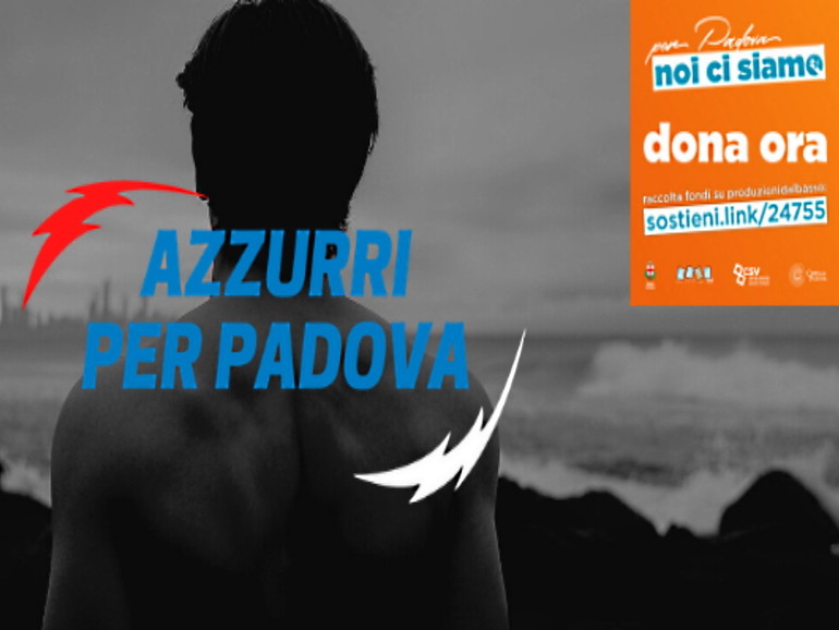 "Azzurri per Padova": gli atleti scendono in campo con video-lezioni di allenamenti online