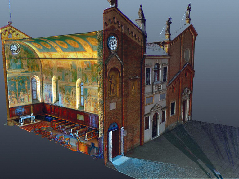 Basilica del Santo. Gemello digitale per il San Giorgio