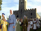 Castello di San Martino della Vaneza. Da 25 anni nel medioevo con il Palio dello sparviero