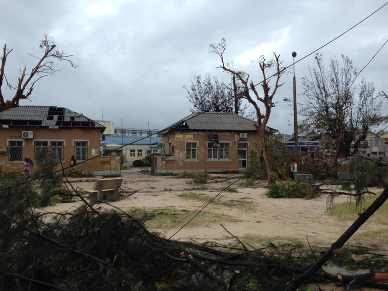 Ciclone Idai in Mozambico: gravi danni alle strutture sanitarie di Beira. Il Cuamm al lavoro