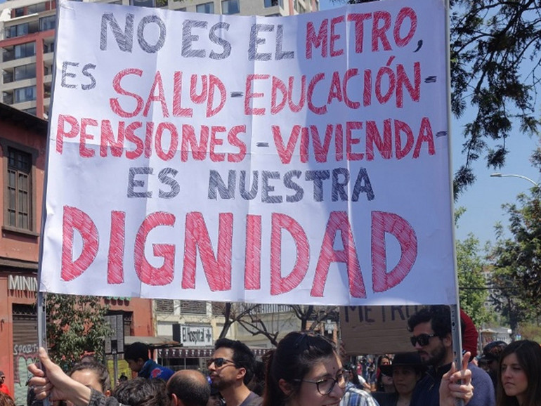 Cile, “la crisi del mercato globalizzato è scaricata sulla povera gente"
