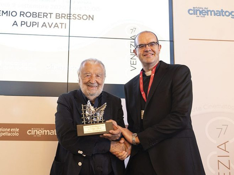 Cinema: Fondazione Ente dello Spettacolo, consegnato a Pupi Avati il Premio Bresson 2020. Il regista, “mi sento un essere speciale”