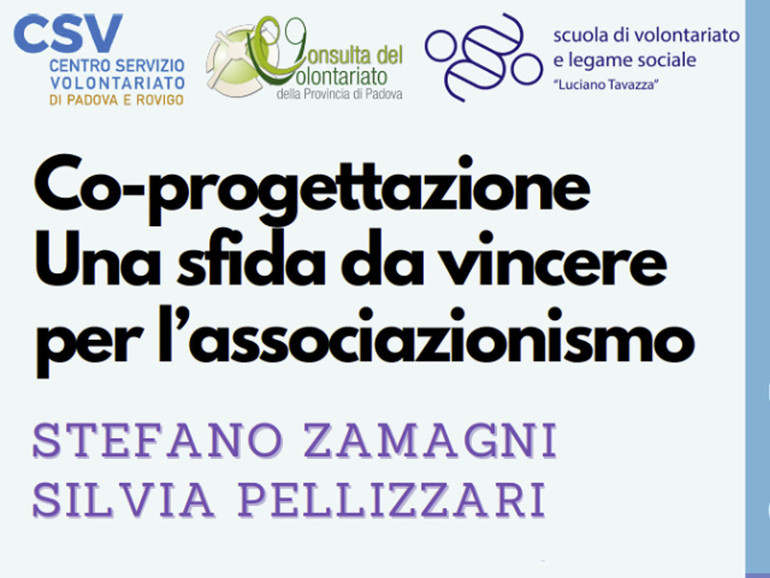 Co-progettazione, da Padova un webinar sulle nuove sfide per l’associazionismo