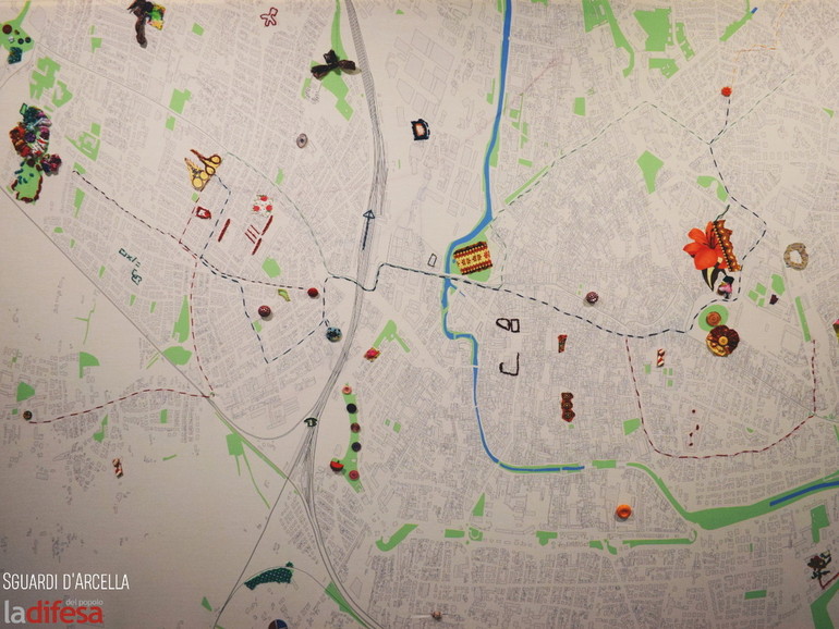 Con ago e filo, una mappa dell'Arcella intreccia storie e cammini per scoprirsi simili nelle singole diversità