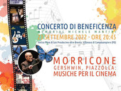 Concerto di Beneficenza Morricone, Gershwin, Piazzolla. Musiche per il cinema in memoria di Michele Martini