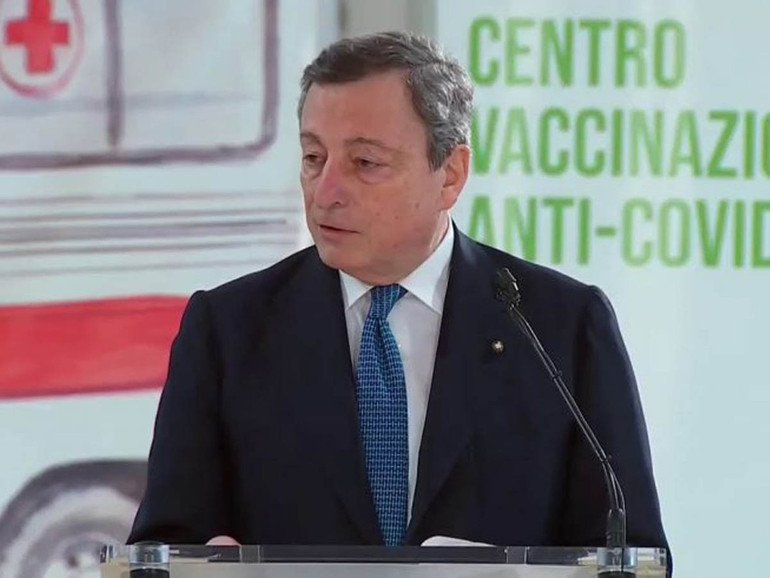 Coronavirus Covid-19: Draghi, “campagna vaccinale proseguirà con rinnovata intensità. Triplicare attuale ritmo giornaliero”