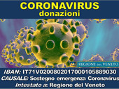 Coronavirus. Tante offerte di sostegno alla sanità in Veneto. Aperto conto corrente dalla Regione