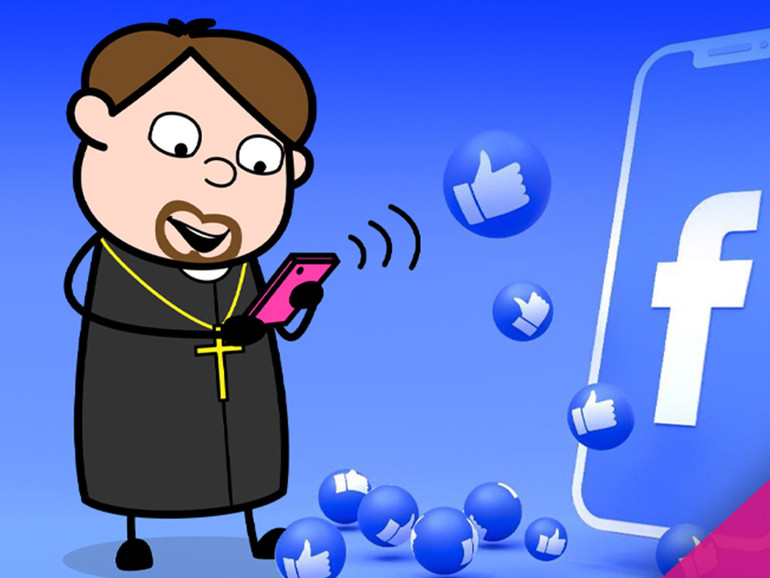 Cosa “può” pubblicare un prete su Facebook? Cinque consigli