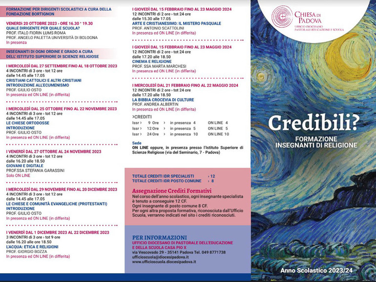 Credibili? Il convegno 2023 per il mondo della scuola Credibili? Il convegno 2023 per il mondo della scuola