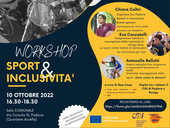 Csv Padova. Workshop "Sport e Inclusività" dedicato a Volontari ed Organizzatori di eventi Sociali e Sportivi il 10 ottobre a Padova