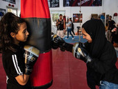 Dal Quarticciolo a Gaza, la Palestra popolare che insegna l'arte della boxe a donne e bambine