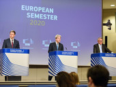 Economia: la crisi avanza in Europa e la Commissione accantona il pallottoliere