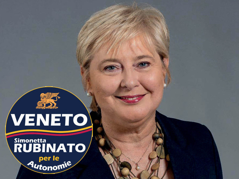 Elezioni regionali. Simonetta Rubinato. Lista “Veneto Simonetta Rubinato per le autonomie”