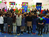 Festa alla primaria di Ronchi di Villafranca Padovana. L’orto scolastico di Campagna Amica compie dieci anni