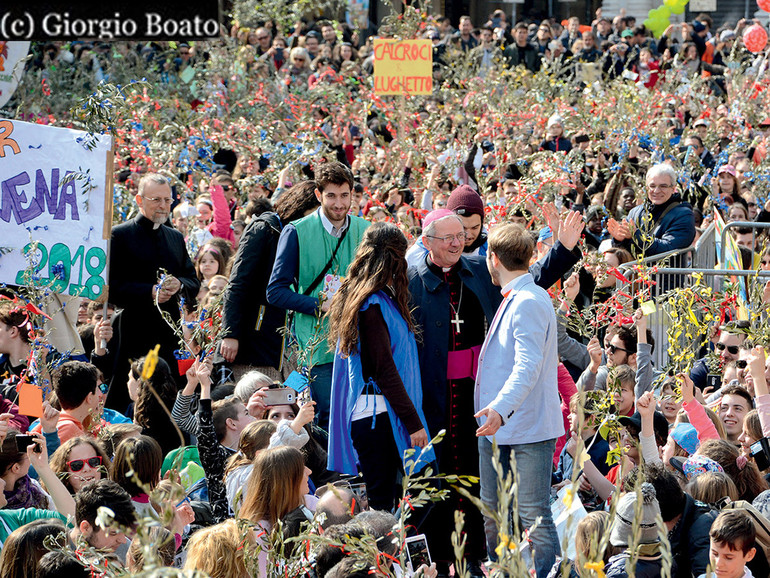 Festa delle Palme con l'ACR domenica 14 aprile in Piazza delle Erbe: "Il buon gusto alla vita lo dà... Gesù"