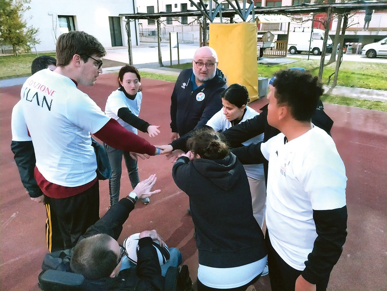 Fondazione Irpea. Progetto “All rugby”. Grazie a Fondazione Milan, rugby su misura per sviluppare le autonomie