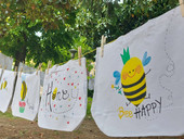 Giornata delle Api: i ragazzi delle scuole di Urbana e Gazzo firmano le eco-shopper in tessuto naturale per il mercato di Campagna Amica Padova