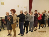 Gli ospiti del centro residenziale Nazareth a scuola di ballo