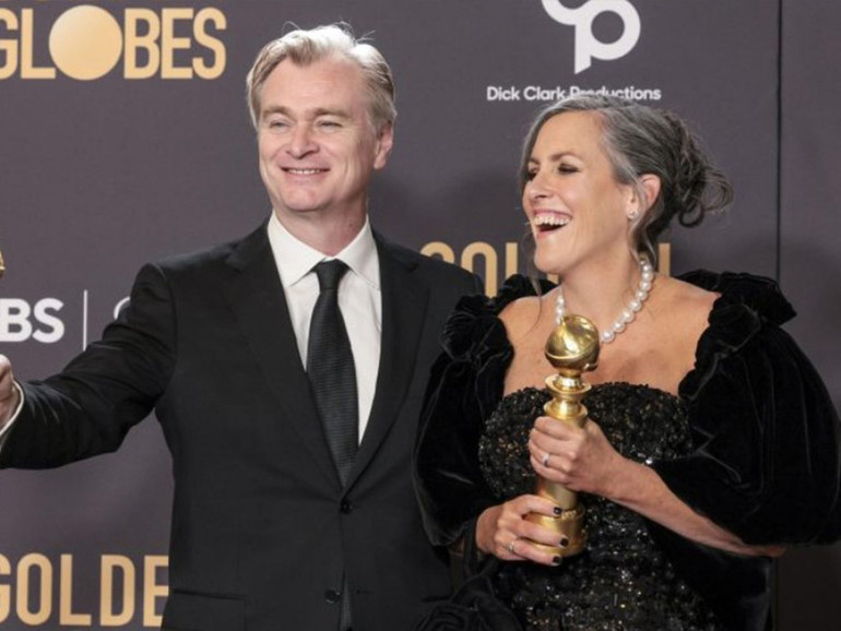 Golden Globe, miglior film e regia a “Oppenheimer” di Nolan. Per la Tv, vincono “Succession” e “The Bear”