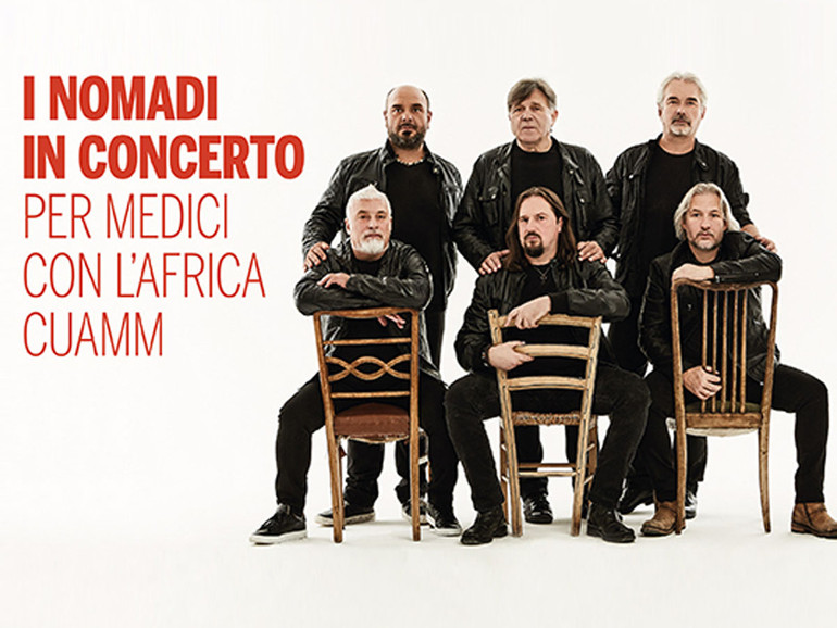 Il 2 marzo al teatro comunale di Vicenza Nomadi in concerto per il Cuamm