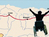 Il “cammino” di Vincenzo: 800 chilometri in carrozzina, verso Santiago