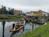Il presepio fluviale di Battaglia Terme. Un presepio supericiclone, sostenibile ed ecologico