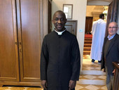 Il tesoro da riportare a casa. Don Eric Koffi, dalla Costa d'Avorio e ospite a Mestrino, studia liturgia pastorale