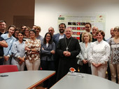 Il vescovo Claudio in visita alle attività produttive di Ponte San Nicolò